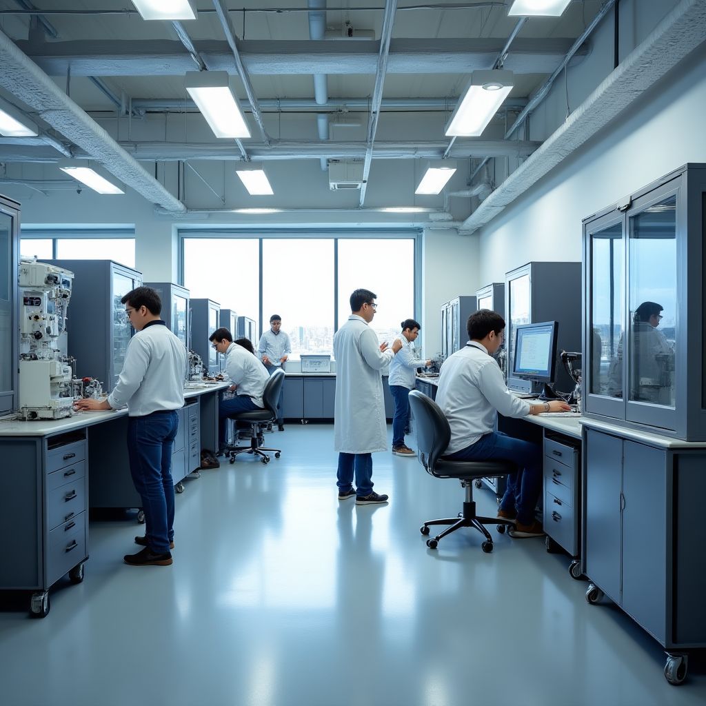 Laboratorio técnico de simulación petrolera